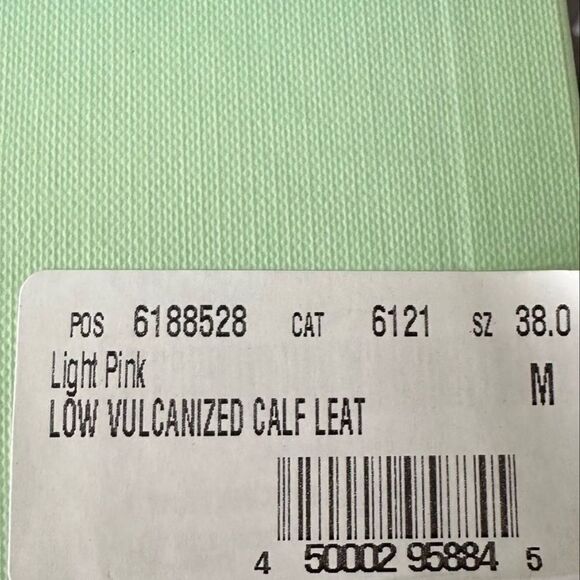 Off-White Low Vulcanized Leather Upper Light Pink Sneakers EU 38 UK 5 US Size 8 - Picture 12 of 16